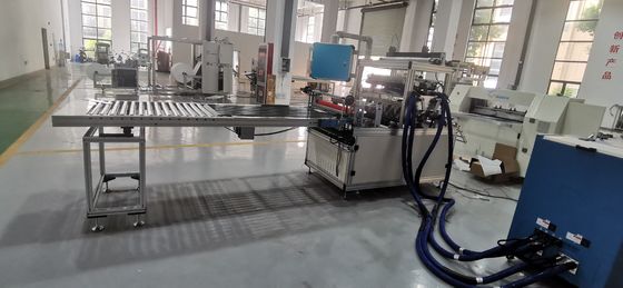품질  Automatic Filter Paper Pleating Machine 50Hz Paper Pleating Production Line 2m/min - 18m/min 공장