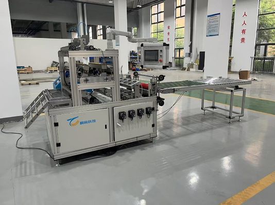 고효율 공기 필터 접착 기계 100pcs/min - 150pcs/min laminating 생산 라인