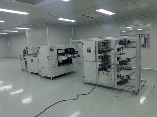 100mm/min 공기 필터 플레팅 기계 50KW 공기 정화기 필터 제조 기계