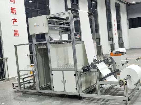 비 클랩보드 유리섬유 접기 기계 240KW - 420KW 필터 종이 접기 기계