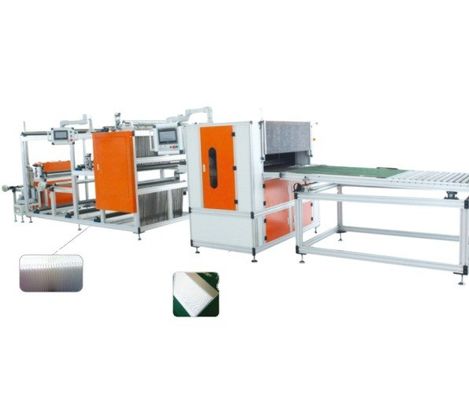 자동차 필터 종이 접기 기계 완전 자동 종이 접기 기계 60KW