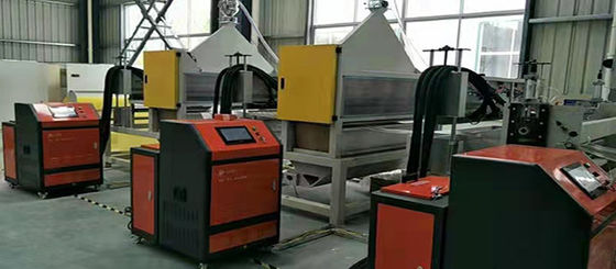 0.75kw 오일 필터 제조 기계 380V / 50HZ 톱니 용접 기계