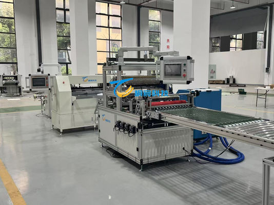 220V / 380V 필터 제조 기계 자동 HEPA 플레팅 기계 1kw
