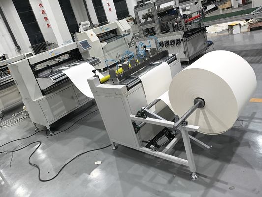 안정적인 품질의 HEPA/HAVC 필터 서보 제어 시스템 논문형 완전 자동 플리팅 머신