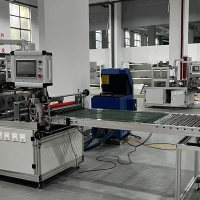 600mm 접착제 에어 필터 제조 기계 220V 단상