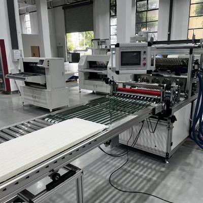 400mm 접착기 공기 필터 제조 기계 220V 단일 단계