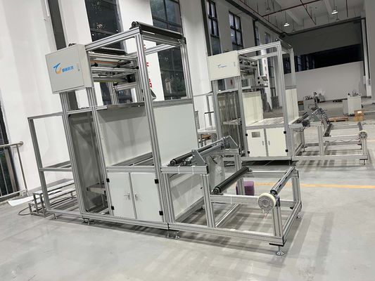 고효율의 완전 자동 공기 유리 섬유 종이 접기 기계