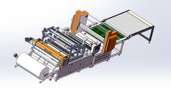 공기 필터 종이 접기 기계 자동 회전 접기 220V