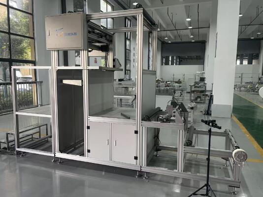 클랩보드 플레팅 헤파 유리 섬유 기계 필터 종이 접기 기계