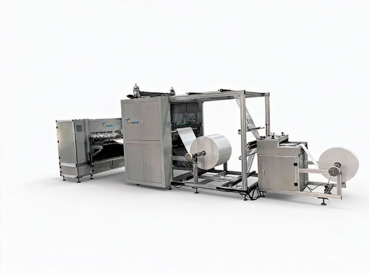 고온 저항 유리 섬유 필터 종이 접기 생산 라인