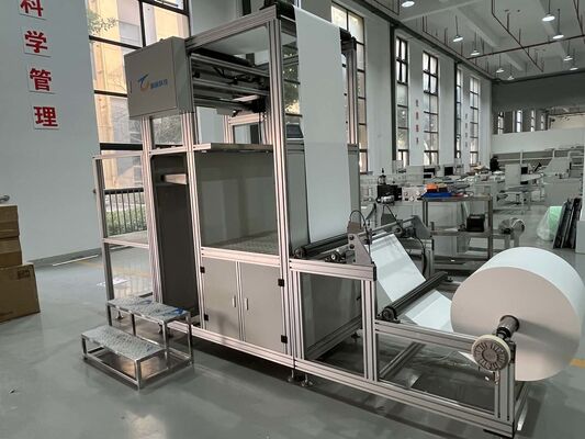 고품질 헤파 필터 종이 접기 및 플리팅 파티션 기계