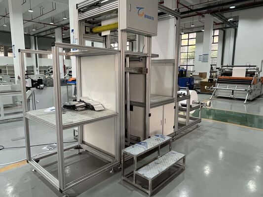 고품질 헤파 필터 종이 접기 및 플리팅 파티션 기계