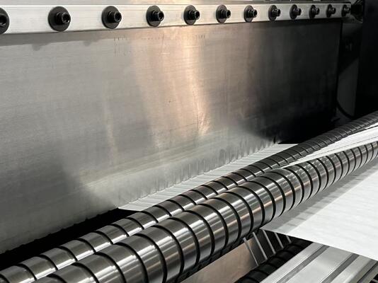 Separated HEPA Filter Corrugating Machine/For Paper or Aluminum