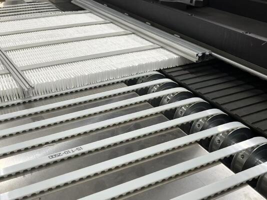 HEPA 필터 반자동서보 모터 생산 라인