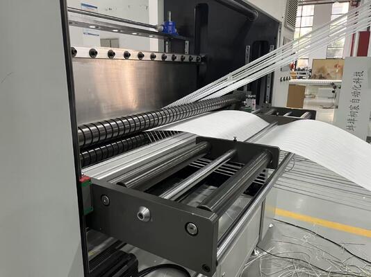 고온 저항 유리 섬유 필터 종이 접기 생산 라인