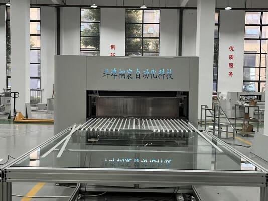 PLC 제어 모듈식 유리 섬유 필터 접이식 생산 라인 (산업 환기 시스템, 유연한 맞춤형)