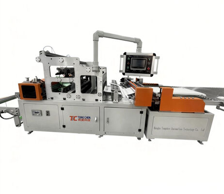 고효율 필터 생산 라인 300mm 플리트 높이 자동 HEPA 필터 플리팅 및 접착 생산 라인