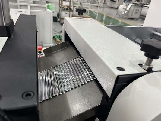 대유량 에어 플로우 클래퍼보드 HEPA 필터 딥 플리츠 알루미늄 분리막 히프 필터 (HVAC 플리팅 머신용)