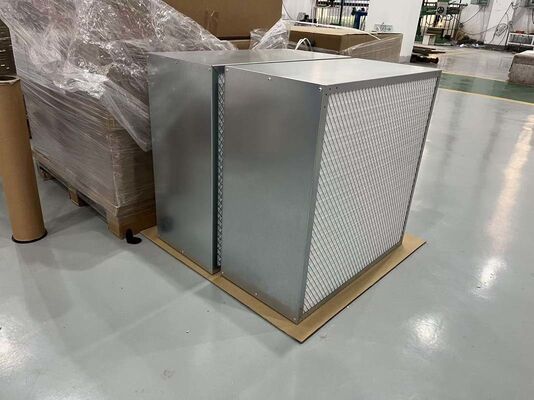 자동 HEPA 공기 필터 플리팅 기계 (클래퍼보드 없는 HVAC 공기 필터 제작 기계)