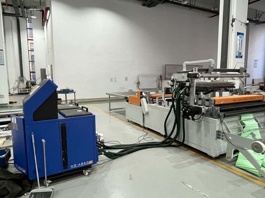 고정밀 안정 구조 미니 HEPA 필터 생산 라인 PLC 제어, 다양한 필터 크기 및 유형 지원