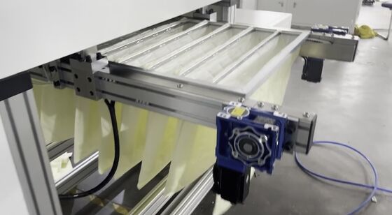 전산화된 포켓 필터 제작기 에어 필터 백 제작기 고효율