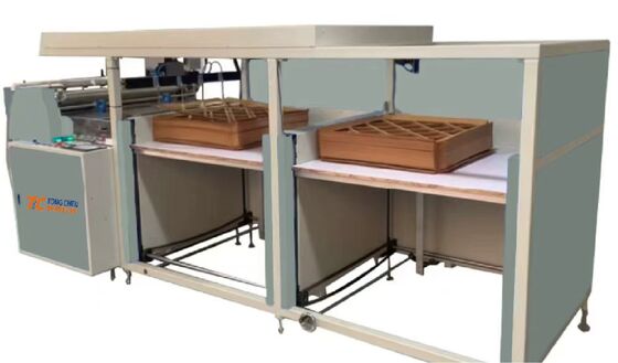 종이 프레임 필터 설정 및 접착 기계