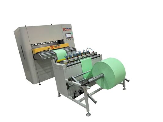 300mm 접이식 높이 필터 칼 주름 생산 라인