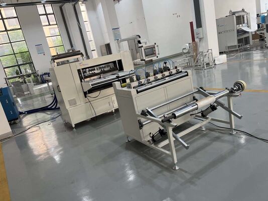 산업용 필터 제조에서 연속 작동을 위한 고성능 필터 완전 자동 생산 라인