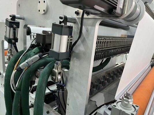 경제적이고 빠른 생산 사이클과 산업용 필터를 위한 소형 HEPA 필터 플리팅 생산 라인