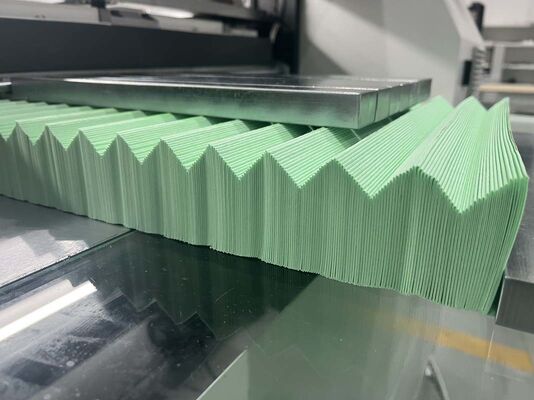 필터 생산 솔루션 및 자동차 공기 필터용 에너지 소모 및 비용 효율적인 필터 플레팅 기계