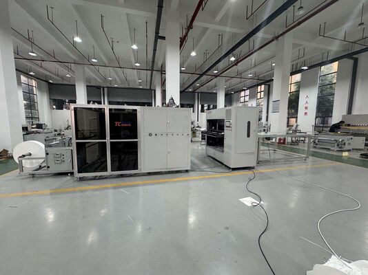 고효율 및 완전 자동 유리 섬유 필터 재료 플리팅 머신 - 지속 가능한 HEPA 필터 생산 공정