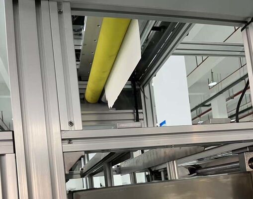 고용량 필터 생산 및 산업 필터레이션 시스템용 완전 자동 파티션 필터 로터리 플레팅 기계