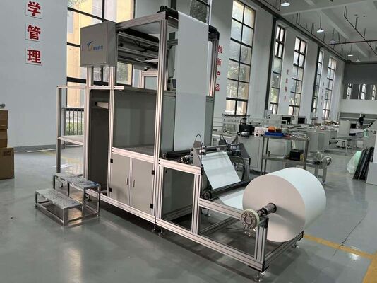 고용량 필터 생산 및 산업 필터레이션 시스템용 완전 자동 파티션 필터 로터리 플레팅 기계