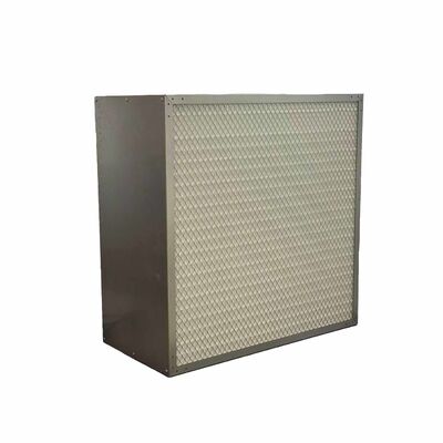 고온 및 분리 없는 유리섬유 접는 종이 생산 라인 제품 미니 HEPA 제품 공기 필터 제품