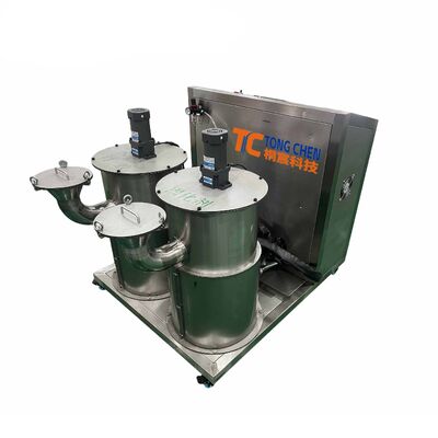 완전 자동 AB 2 부품 필터 정밀 접착기 기어 및 모터 철강 구조 1 년 보증